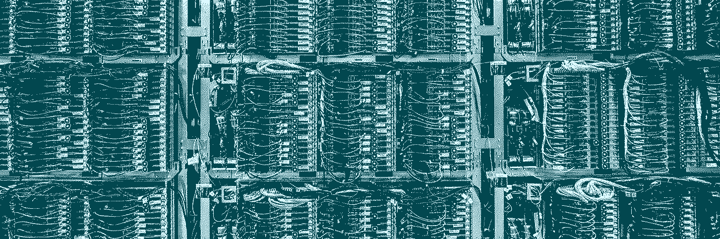 Rack of servers